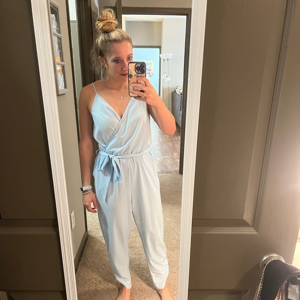 Light Blue Jumpsuit